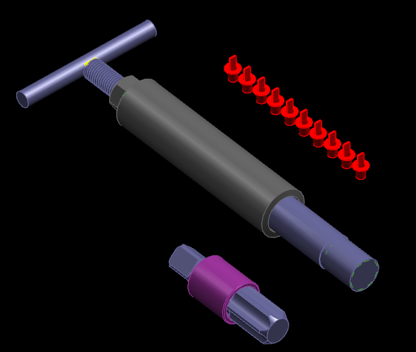 I-6 Injector Sleeve Removal Tool Kit - Image 9